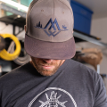 precision rifle, match, elk ridge snapback, hat, lifestyle, montana, wyoming