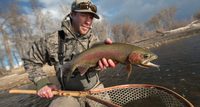fly fishing, montana, rainbow trout